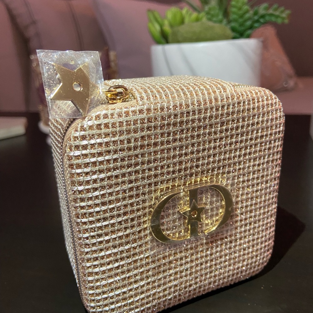 DIOR Beauty Jewelry Case 2025 Holiday Collection Gold NEW! - Picture 5 of 8